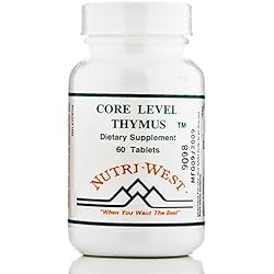 Core Level Thymus - 60 Tablets by Nutri West