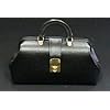 MEDICALSURGICAL - Black Leather Specialist Bags With Brass Fittings #1544-12