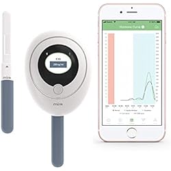 Mira Fertility Plus Tracking Monitor Kit and 30 Mira Fertility Plus E3G LH Test Wands Bundle for Home Testing