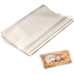 Cellophane Packaging Sheets, 300 PCS 11.8x11.8inch Cellophane Paper Sheet for Bread Cakes Desserts, Cellophane Wrap Packaging Convenient for Store Take-away Pastry by FUNZON FH031 300 Pcs