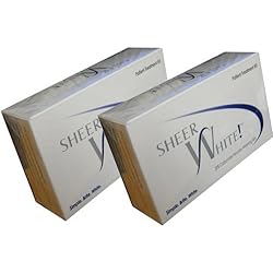 Sheer White Teeth Whitening Strips Double Pack Double Pack