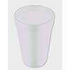 16 Oz. White Disposable Drink Foam Cups Hot and Cold Coffee Cup Pack of 150
