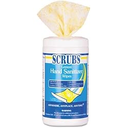 ITW92991 - Scrubs Lemon Hand Sanitizer Wipes by S.C.R.U.B.S