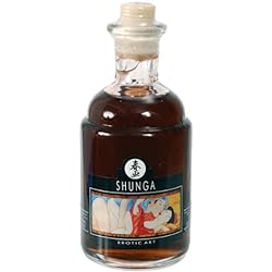 Shunga Aphrodisiac Oil, Chocolate, 3.5-Ounce Bottle