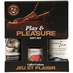 Earthly Body Play & Pleasure Gift Set - Asst. Strawberry