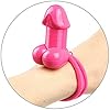 Hott Products Unlimited 64612: Pecker Lastick Hair Tie Pink