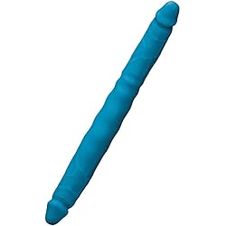 Colours - Double Pleasures - 12 Inch Silicone Double Dong Blue