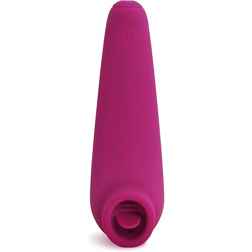 plusOne Fluttering Arouser, 10 Vibration Settings, Clitoral Stimulator Tongue Licking Vibrator, Nipple Licker for Women, Man, Couple
