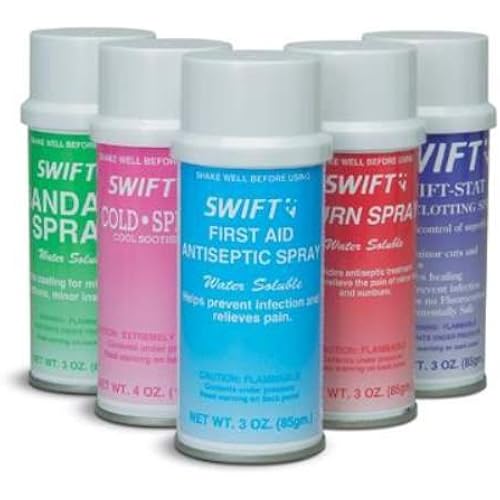 Swift First Aid 3 Ounce Aerosol Can Burn Spray. 10 Each