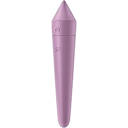 Satisfyer Ultra Power Bullet 8 Mini Bullet Vibrator with App Control - Clitoral Stimulator, Personal Massager - Portable, Compatible with Satisfyer App, Waterproof, Rechargeable, 14cm Lilac