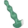 Satisfyer Lolli-Plug 2 Anal Vibrator - Vibrating Anal Plug, Round Shaped Beads with Increasing Diameter and Wide Base - Suitable for Beginners, Waterproof, Rechargeable Green