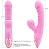 Remote Control G-Spot Vibrator, Rechargeable Slim Comfortable Couple Vibrator with Strong Vibration, Clit Female Vibrator for Solo Play, Waterproof Adult Female Sex Toy