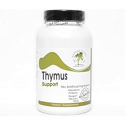 Naturetition Supplements Thymus Support ~ 90 Capsules - No Additives