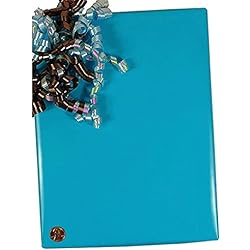 Paper Mart Gloss Gift Wrap - 15' x 24" - Turquoise