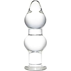 FST Glass Anal Plug Cone Crystal Butt Plug Anal Sex Toys for Women Men Couple