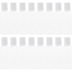 Healvian 30Pcs Eye Dropper Bottle Disinfecting Solution Containers Clear Sample Vial Mini Perfume Bottle Contact Lens Supplies for Home Travel