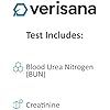 Kidney Function Test – Check Your Kidney Health – at Home Test kit – CLIA Certified Laboratory Analysis – Verisana