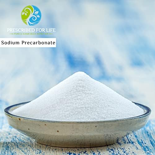 Prescribed for Life Sodium Percarbonate Powder for Cleaning, Laundry & More | Percarbonate Soda Oxygen Bleach | Percarbonato de Sodio, 2 oz 57 g
