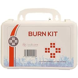 Redicare Emergency Burn Kit - Includes First Aid Products to Relieve Pain and Promote Healing - 50 Pieces