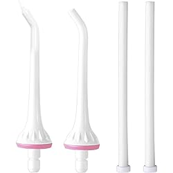 Replacement Jet Tips for Water Flossers, Vosaro Oral Irrigator Jet Tip and Replacement Reservoir Rubber Tube for FC159 Models, Standard Size for Flossers Repalcement