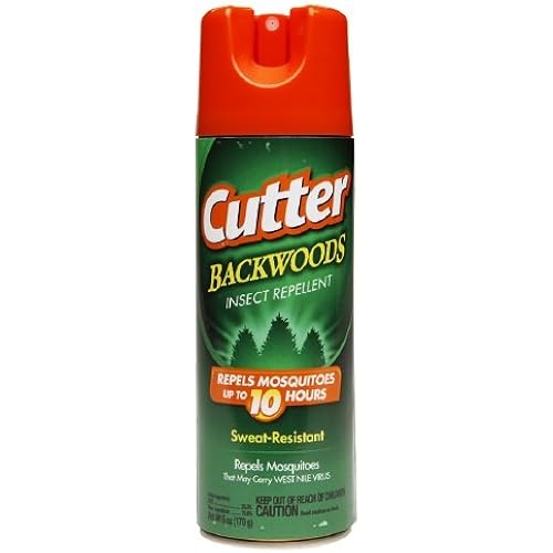 Cutter Backwoods Insect Repellent Aerosol 25% DEET 6 oz 170 g