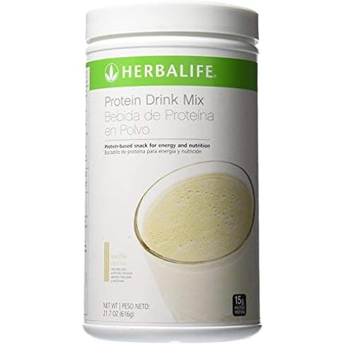 Herbalife Protein Drink Mix PDM - Vanilla 616 gm Canister
