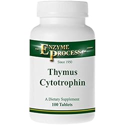 Enzyme Process - Thymus Cytotrophin Glandular - Contains All of proteins, Vitamins, Minerals and Other Beneficial Molecules Found in Bovine Thymus Glands