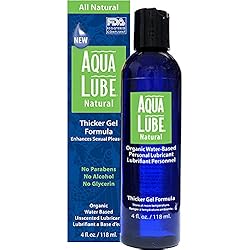 Adult Sex Toys Aqua Lube Natural 4 oz
