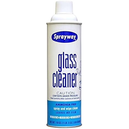 Sprayway S50 Glass Cleaner - Pack of 6 Cans