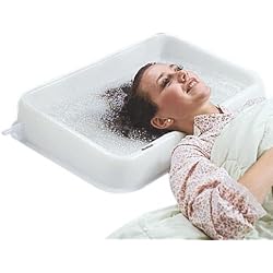 SP Ableware Shampoo Rinse Basin, Molded Plastic - White 764280001