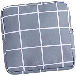 yotijar 1X Sanitary Napkin Bag Purse Holder Organizer Storage Bags with Zipper Traveling - Gray