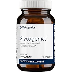 Metagenics Glycogenics® – Complete, Well-Balanced B-Complex Formula – 60 Servings