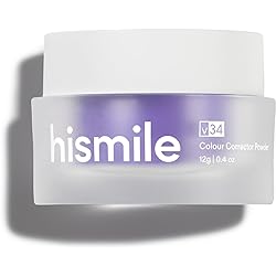 Hismile V34 Colour Corrector Powder, Purple Teeth Whitening, Tooth Stain Removal, Teeth Whitening, Powder, Colour Correcting Tooth Stains, Hismile V34, Hismile Colour Corrector, Tooth Colour Corrector