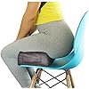 Brazilian Butt Lift Pillow – Dr. Approved for Post Surgery Recovery Seat – BBL Foam Pillow Cover Bag Firm Support Cushion Butt Support Technology - Grey