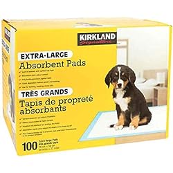 Extra-Large Absorbent Pads, 100 Large Pads, 30"x23" by Kirkland
