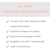 JSHealth Vitamins Vitality X Beauty Powder Supplement with Aloe Vera Ginseng and Vitamins C & E to Nourish Hair Skin and Nails 90g