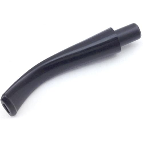 OLD FOX Tobacco Pipe Stem Replacement Bent Taper Mouthpiece Fit 9mm Balsa Filter BE0014