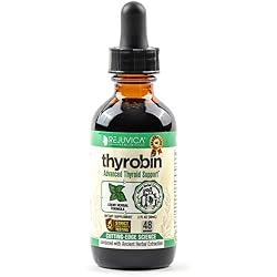 Thyrobin - Advanced Thyroid Support Supplement - Liquid Delivery for Better Absorption - Iodine, Stinging Nettle, Kelp, Astragalus, Ashwagandha & More