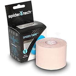 SpiderTech Gentle-Therapeutic Kinesiology Tape Roll for Hyper Sensitive and Radiated Skin 2x16.4'50mmx5m