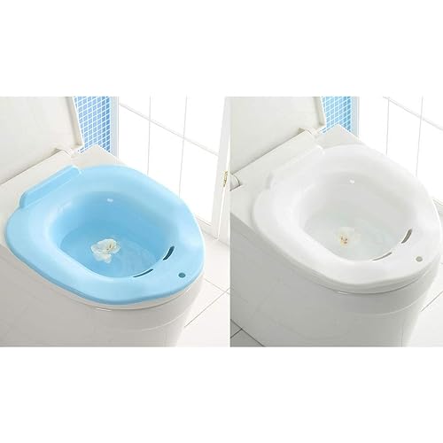 2 X Hemorrhoid Toilet Bath Tub Soaking Cleaning Basin