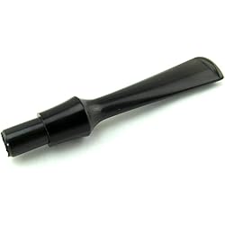 OLD FOX Tobacco Pipe Stem Replacement Straight Round Saddle Mouthpiece Fit 9mm Filters BE0006