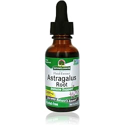 Nature's Answer Astragalus Root 1oz Extract | Promotes Overall Wellbeing | Super Concentrated 2000mg | Alcohol-Free, Gluten-Free, Kosher Certified & No Preservatives | Single Count