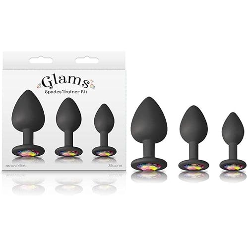 Glams - Spades Anal Trainer Kit Black