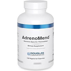 Douglas Laboratories AdrenoMend | Ten Herbal Adaptogens to Support Well-Being and Adrenal Gland Function During Stress | 120 Capsules