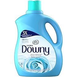 Downy Clean Breeze Liquid Fabric Conditioner Softener, 103 Fl Oz
