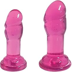 Lynx Ice Dual Dong Plugs - Pink