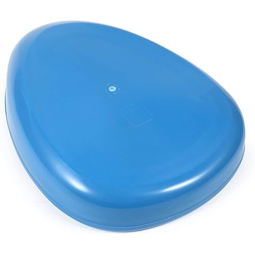 ONEDONE Bedpan for Elderly Females Heavy Duty Bed Pans for Elderly Men Women Thick Large Bedpans for Bedridden Patient Hospital Home Bed Pan Emergency Device Blue