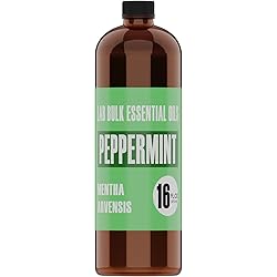 Lab Bulks Peppermint Essential Oil - 16 Ounce Bottle - 1 Pack