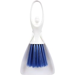 Jscarlife Mini Dustpan and Brush Deep Detail Cleaning Set , Deep Gap Cleaning Tool, Sweeping Up and Tidying Your Home, Desk, Countertop, Key Board, Cat, Dog and Other Pets, Dustpan
