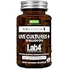 Live Cultures Lab4 Probiotics, Vegan Lactobacillus Acidophilus & Bifidobacterium, 25 Billion CFU, Plus Non-Bloating Prebiotic for Men & Women, 30 Capsules, by Igennus
